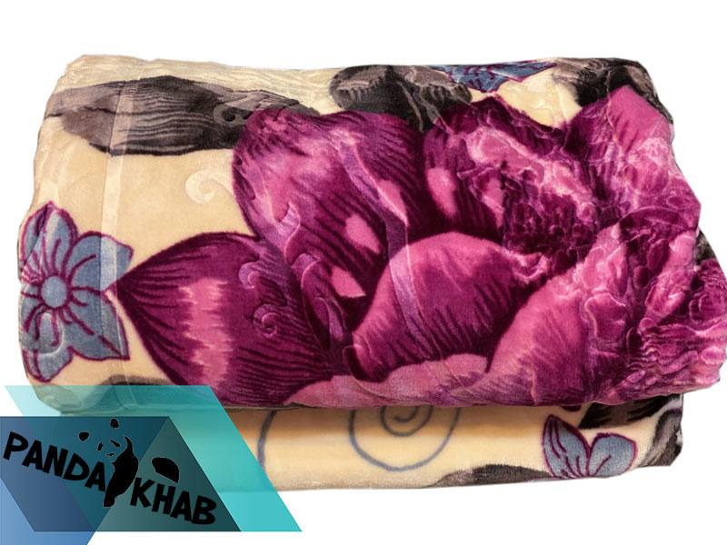 قیمت عمده پتو ایرانی گلدار ارزان