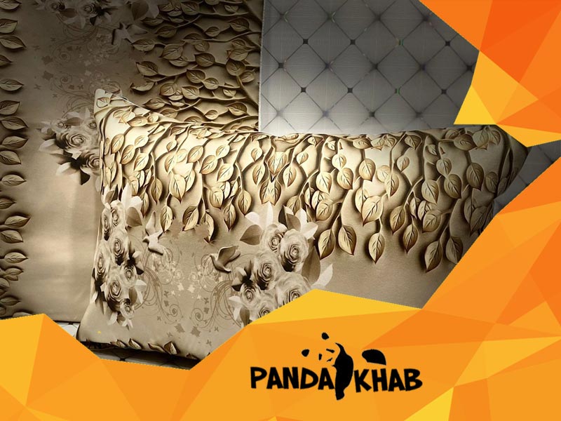 روبالشی سه بعدی مخمل